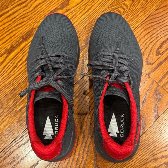 Goruck MEN'S BALLISTIC TRAINERS - WOLF GREY + HIGH RISK RED size 9 NWOB - Picture 9 of 11
